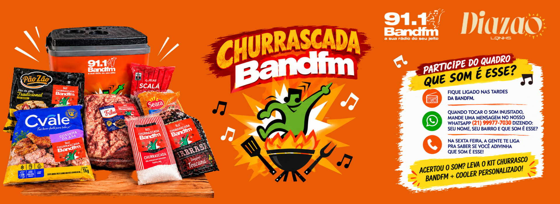 Churrascada Bandfm com Luquinhas